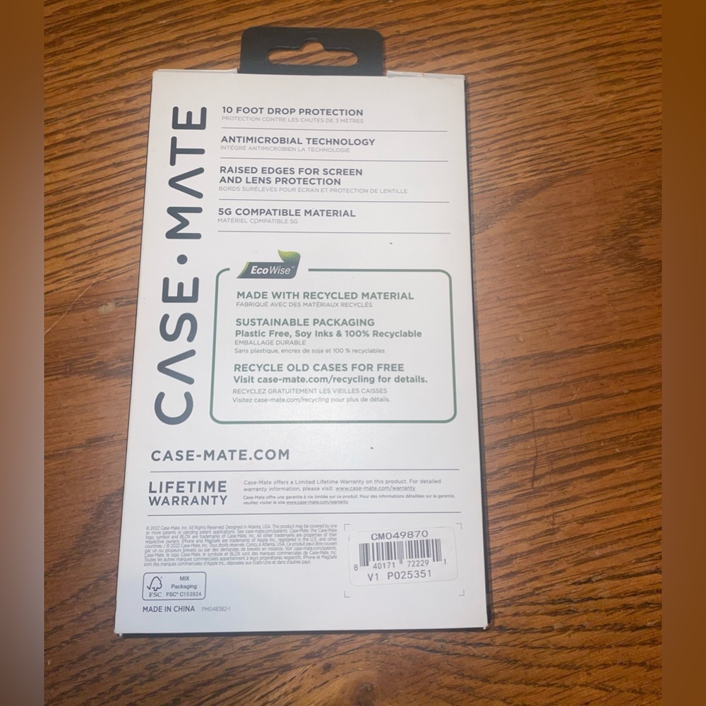 New in Box Casemate IPhone 14 Pro Case *make offers* - Picture 2 of 3